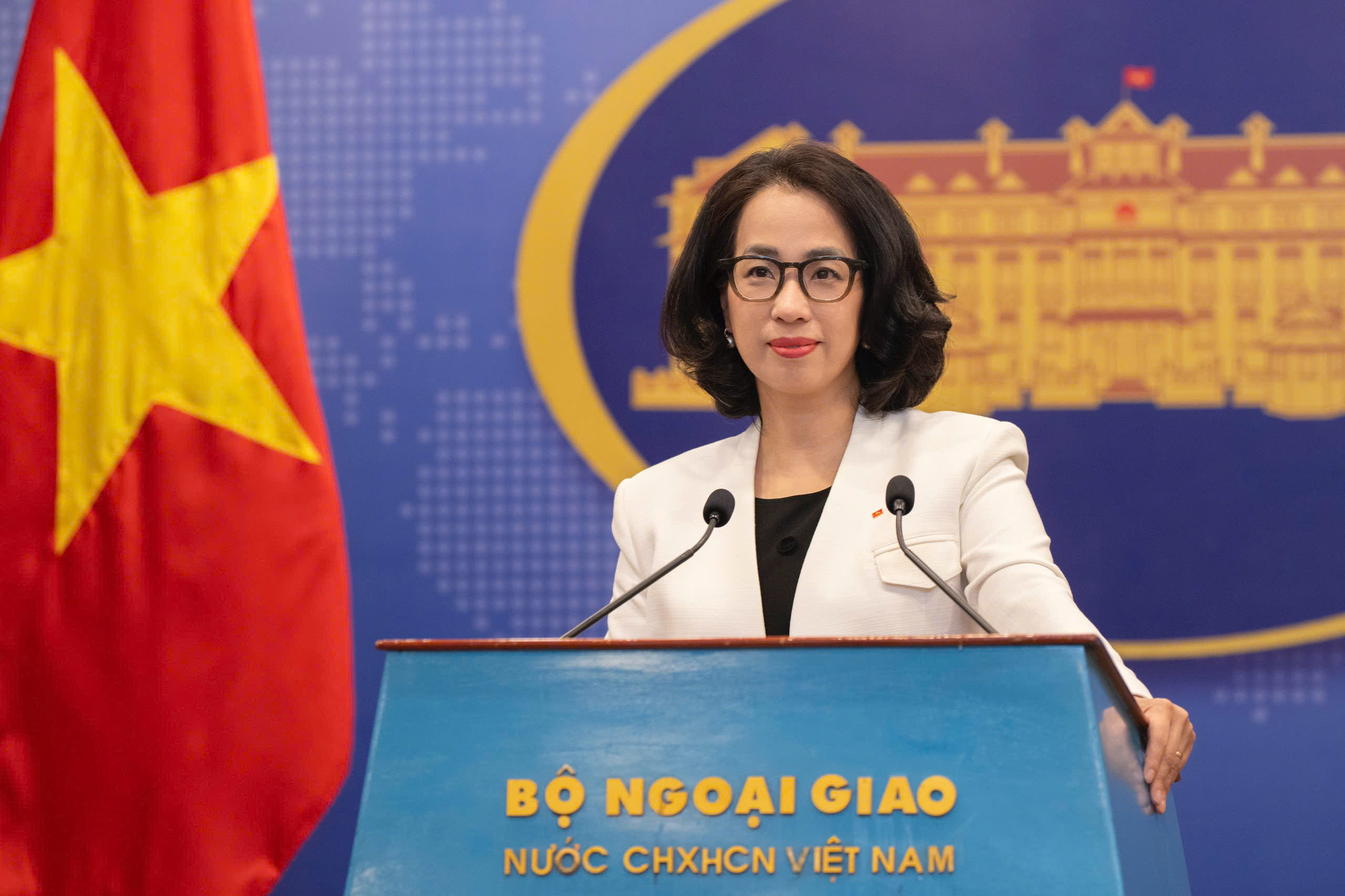 Phát biểu của Người Phát ngôn Bộ Ngoại giao Phạm Thu Hằng về phản ứng của Việt Nam trước việc các bên đã đạt được thỏa thuận ngừng bắn cho xung đột hiện nay giữa Israel và Iran ngày 24/6/2025
