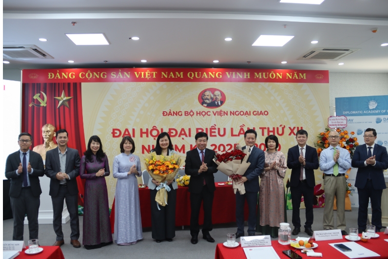 Đại hội Đại biểu Đảng bộ Học viện Ngoại giao lần thứ XII, nhiệm kỳ 2025 - 2030