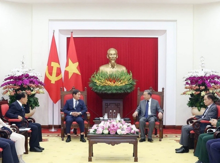 Tổng Bí thư Tô Lâm tiếp Đặc phái viên của Tổng thống Hàn Quốc